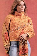 Свитер и шарф - Солнечные ванны