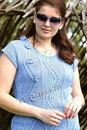 Топ спицами Зигзаги