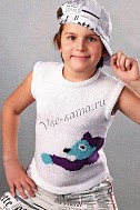 Майка с собакой