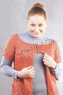 Жакет с узкими полочками
