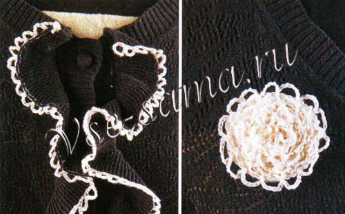 Декорирование черного жакета, рис.2