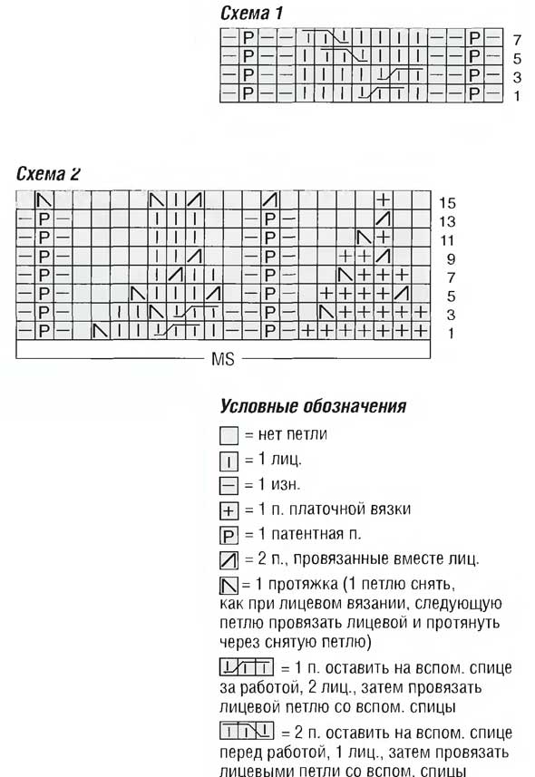 схема вязания комплекта схема вязания комплекта