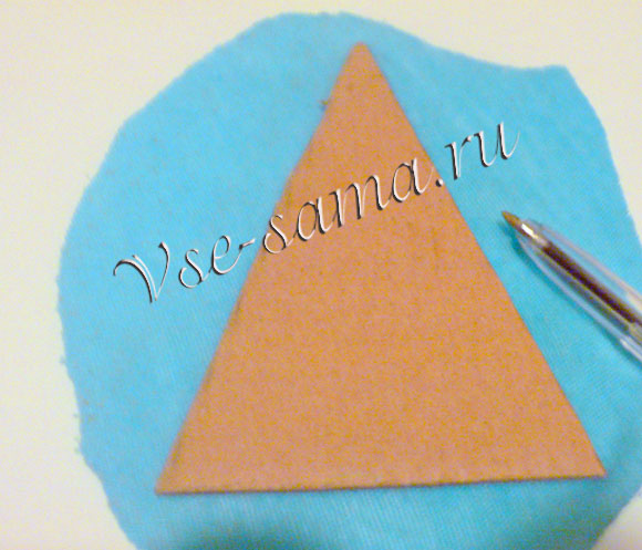 Шьем ёлочки для ёлки-2