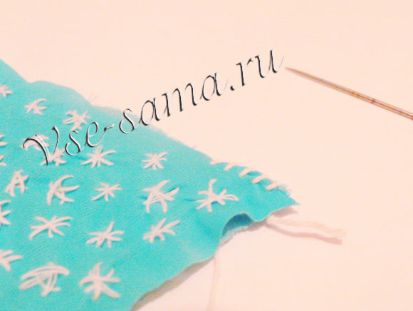 Шьем ёлочки для ёлки-5