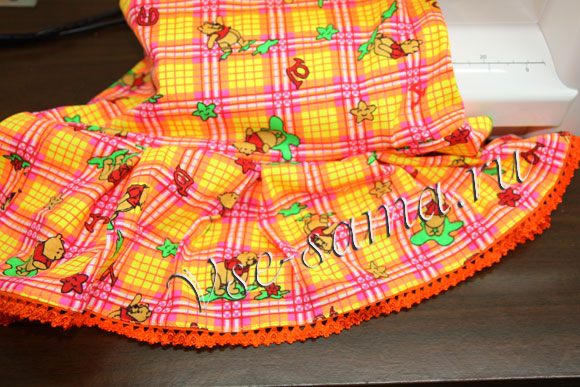 Яркий костюмчик для девочки, 8