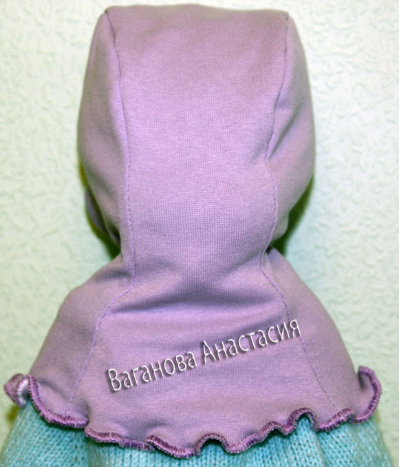 Шлемик для малыша, сзади