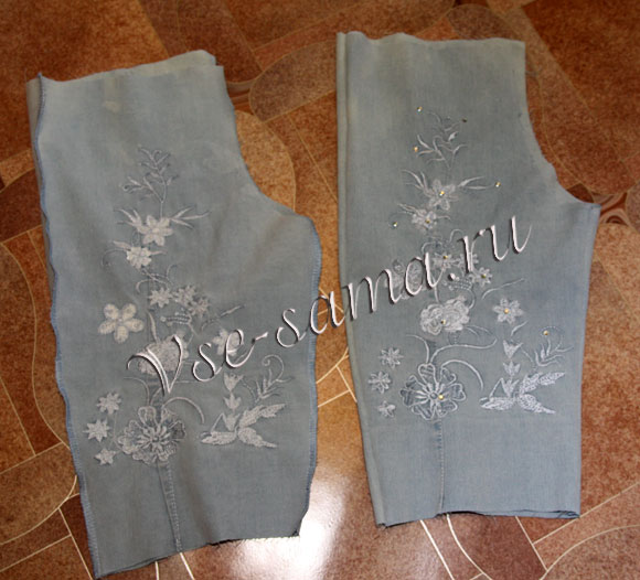 Бриджи или вторая жизнь рубашки, 5