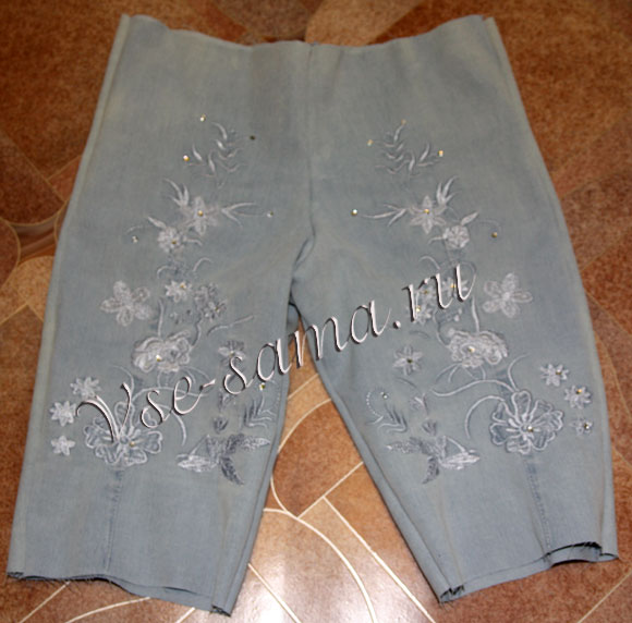 Бриджи или вторая жизнь рубашки, 6