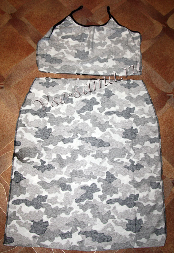 Платье камуфляжное, 5