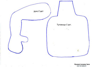 Кукла-пакетница. Мастер-класс от Жаным -1