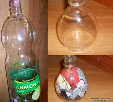 Кукла-пакетница. Мастер-класс от Жаным -2