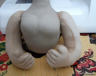 Кукла-пакетница. Мастер-класс от Жаным -5-1