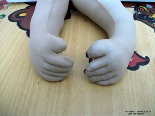 Кукла-пакетница. Мастер-класс от Жаным -5