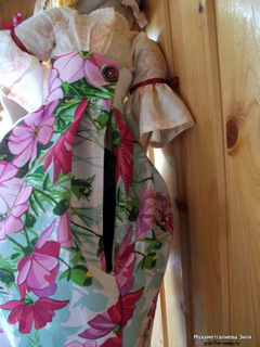 Кукла-пакетница. Мастер-класс от Жаным -7-1