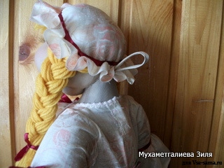 Кукла-пакетница. Мастер-класс от Жаным -9