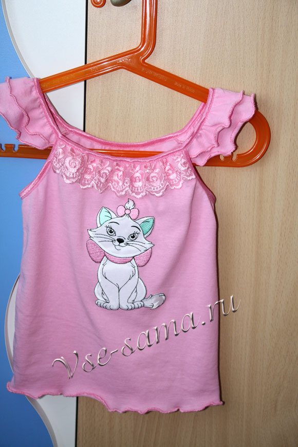 Розовый топ, этап 12