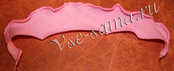 Розовый топ, этап 2