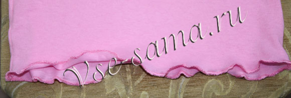 Розовый топ, этап 9