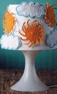 Абажур «Тучки», фото Абажур «Тучки», фото