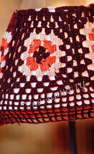 Абажур из квадратов, фото Абажур из квадратов, фото