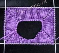 Продолжаем вязать реглан