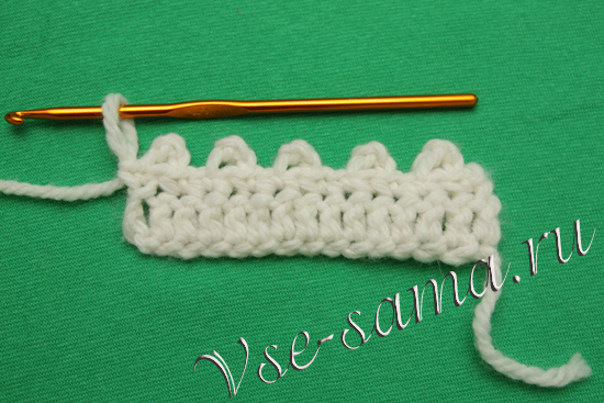 Пико на столбиках без накида