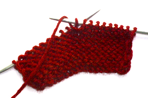 Классический способ вязания изнаночных петель