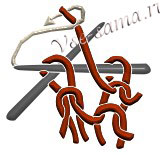 Как вязать изнаночную петлю