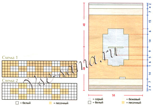 Пончо для ребенка крючком, выкройка