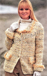 Бежевый меланжевый жакет