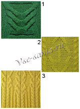 Узоры с косами Узоры с косами