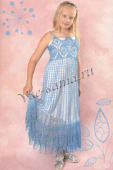 Детское ажурное платье