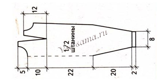 Схема вязания комбинезона Схема вязания комбинезона