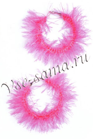 Серьги Пушистики Серьги Пушистики