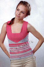 Розово-серый топ Розово-серый топ