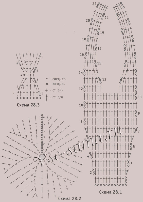 Аксессуары для джентльмена, схема Аксессуары для джентльмена, схема