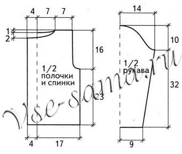 Двубортный пиджак, выкройка