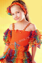 Карнавальное платье и повязка