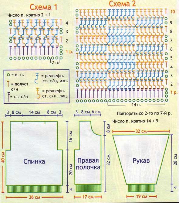 схема вязания жакета песочного цвета схема вязания жакета песочного цвета