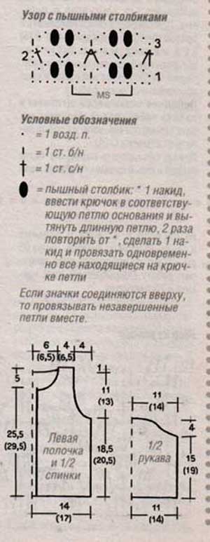 схема вязания жакетика схема вязания жакетика