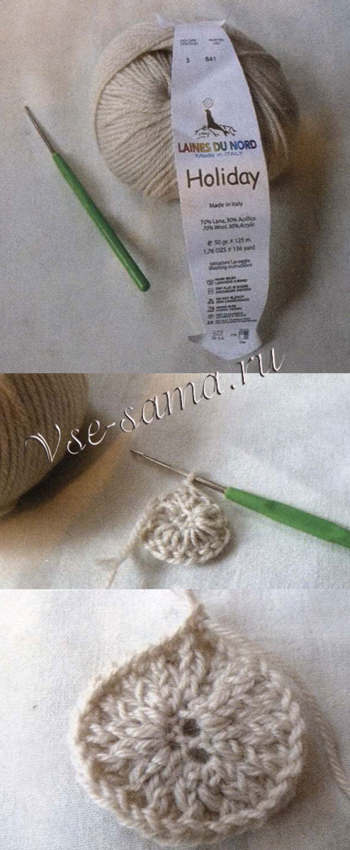 Шапочка крючком Диагональ, фото 1 Шапочка крючком Диагональ, фото 1