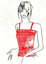 Ажурная кофточка - маечка Ажурная кофточка - маечка