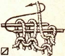 рис 9 рис 9 - Две или несколько петель вместе изнаночной петлёй