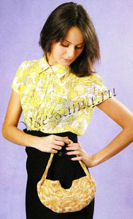 Меланжевая сумочка