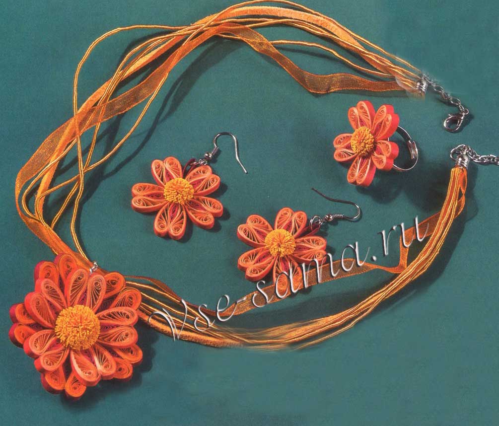 Комплект украшений из бумаги Комплект украшений из бумаги