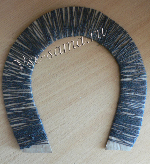 Готовимся к году лошади: подкова на счастье-11