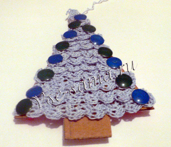 Украшение на ёлку - ёлочка-6