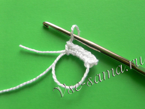 Бусы из обвязанных бусин-2