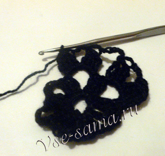 Кружевные игрушки на елочку крючком-4