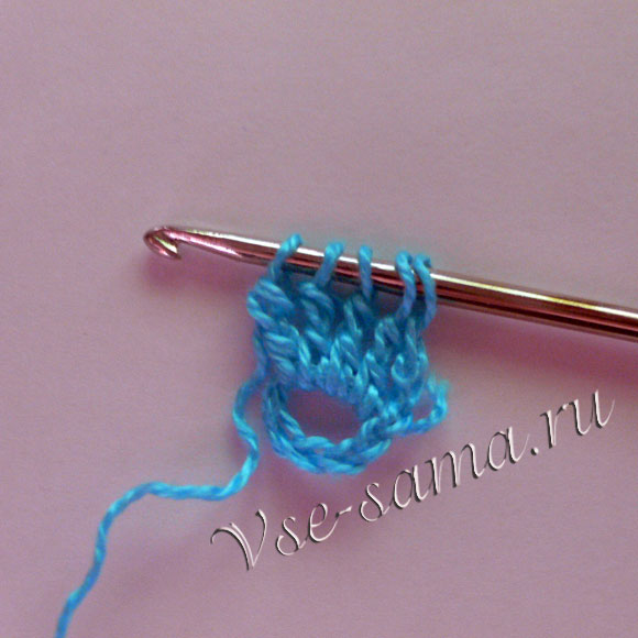 МК - Декоративная подушка из мотивов крючком - 2